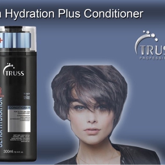 TRUSS Professional Ultra Hydration Plus Conditioner 300ml Dry Damaged Hair Care - Picture 12 of 13